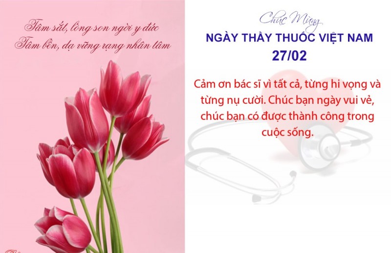 50 lời chúc ngày Thầy thuốc Việt Nam 27/2 đầy ý nghĩa, sâu sắc 50 lời chúc ngày Thầy thuốc Việt Nam 27/2 đầy ý nghĩa, sâu sắc