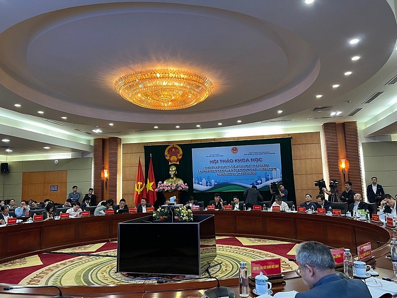 Tồn trữ 12,7 triệu tấn bãi thải gyps: Cấp thiết sử dụng chất thải làm vật liệu xây dựng