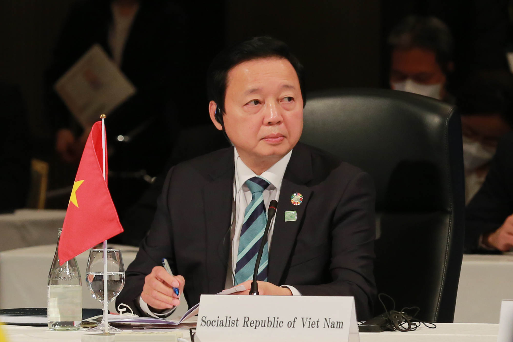 Khai mạc Hội nghị Bộ trưởng "Cộng đồng phát thải ròng bằng 0 châu Á" - Ảnh 3. Khai mạc Hội nghị Bộ trưởng "Cộng đồng phát thải ròng bằng 0 châu Á" - Ảnh 3.