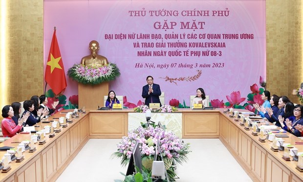 Thu tuong: Tao moi truong, dieu kien de phat huy vai tro cua phu nu hinh anh 3