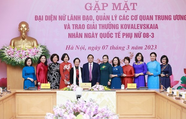 Thu tuong: Tao moi truong, dieu kien de phat huy vai tro cua phu nu hinh anh 2