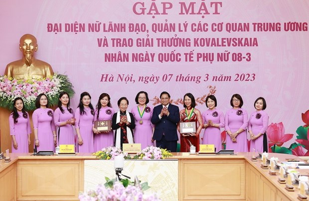 Thu tuong: Tao moi truong, dieu kien de phat huy vai tro cua phu nu hinh anh 4