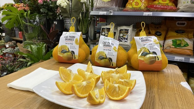 Chất lượng cam Cao Phong được người tiêu dùng ở Anh đánh giá cao Chất lượng cam Cao Phong được người tiêu dùng ở Anh đánh giá cao