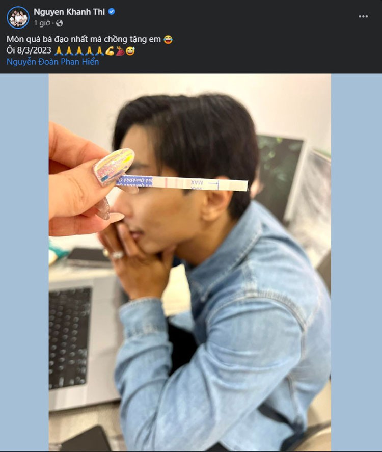 Khánh Thi có thai lần thứ ba với ông xã trẻ hơn 10 tuổi Khánh Thi có thai lần thứ ba với ông xã trẻ hơn 10 tuổi