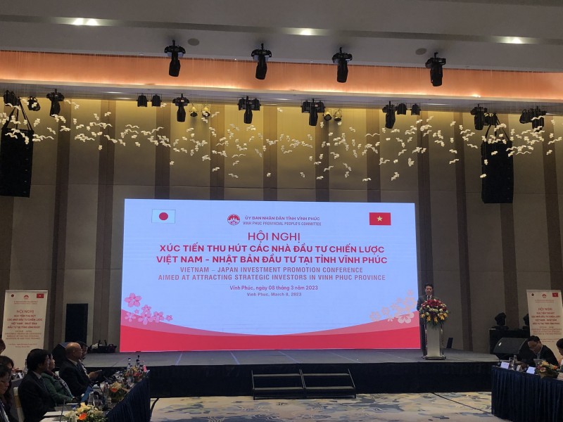 Vĩnh Phúc mong muốn trở thành “điểm đến” hấp dẫn của các tập đoàn đa quốc gia Vĩnh Phúc mong muốn trở thành “điểm đến” hấp dẫn của các tập đoàn đa quốc gia