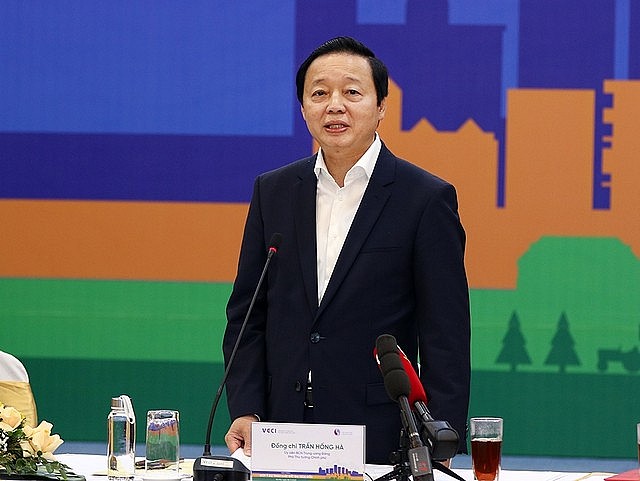 Phó Thủ tướng Trần Hồng Hà: Phải tính toán, nghiên cứu rất kỹ để khuyến khích phương thức trả tiền thuê đất hàng năm, tạo sự yên tâm cho doanh nghiệp đầu tư dự án lớn Phó Thủ tướng Trần Hồng Hà: Phải tính toán, nghiên cứu rất kỹ để khuyến khích phương thức trả tiền thuê đất hàng năm, tạo sự yên tâm cho doanh nghiệp đầu tư dự án lớn