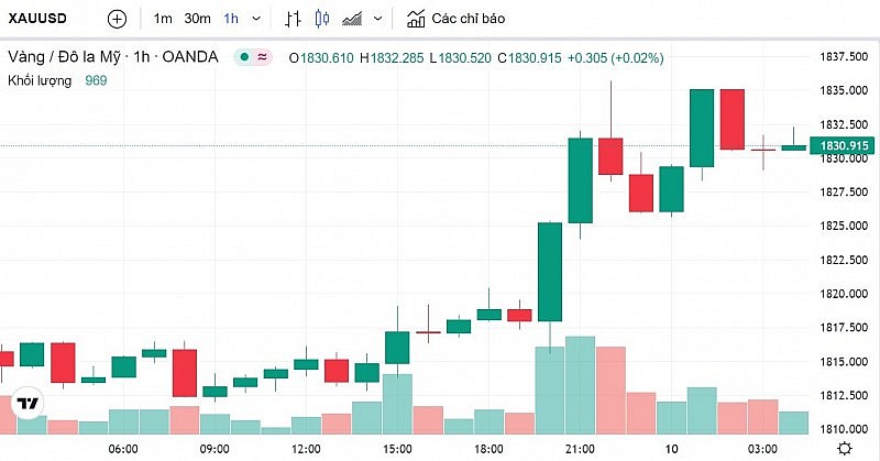 Giá vàng hôm nay 10/3: Giá vàng hôm nay 10/3:
