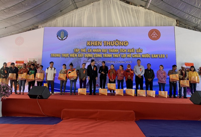 undefined Đắk Lắk: Khánh thành hồ thuỷ lợi hơn 1.600 tỷ