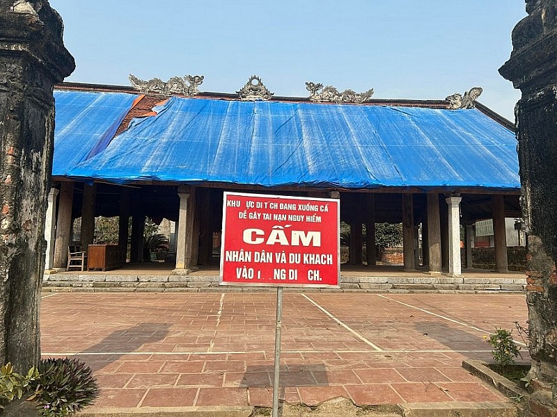 Đình Đông Môn gần 400 năm tuổi ở tỉnh Thanh Hóa xuống cấp, bao giờ được trùng tu ? Đình Đông Môn gần 400 năm tuổi ở tỉnh Thanh Hóa xuống cấp, bao giờ được trùng tu ?