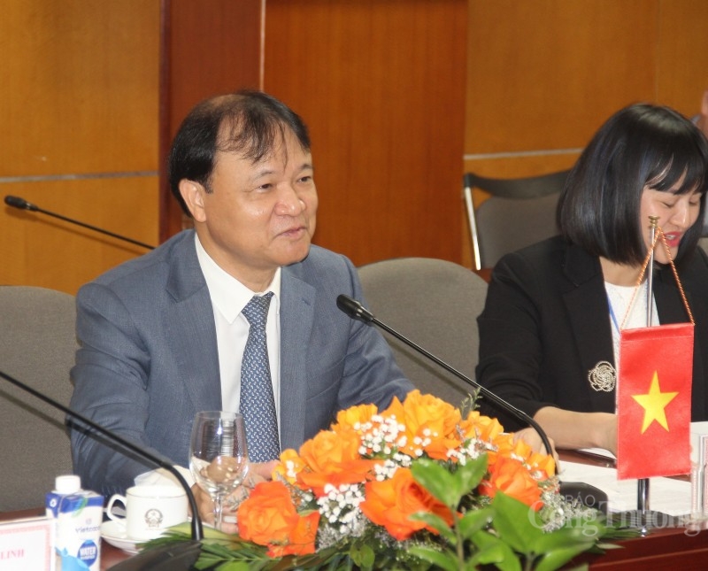 Thứ trưởng Đỗ Thắng Hải tiếp bà Marisa Largo, Thứ trưởng Bộ Thương mại Hoa Kỳ