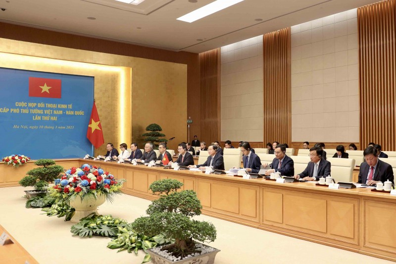 Đối thoại kinh tế cấp Phó Thủ tướng Việt Nam - Hàn Quốc lần thứ hai: Thoả thuận hợp tác 5 lĩnh vực