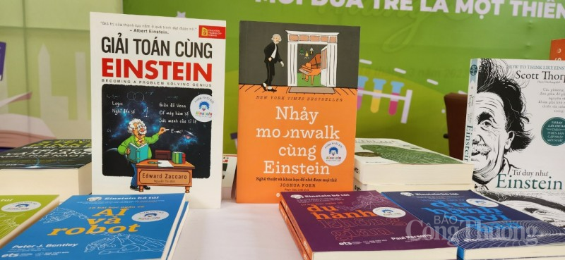 Ra mắt thương hiệu sách chuyên về khoa học- giáo dục: Einstein Books & More Ra mắt thương hiệu sách chuyên về khoa học- giáo dục: Einstein Books & More