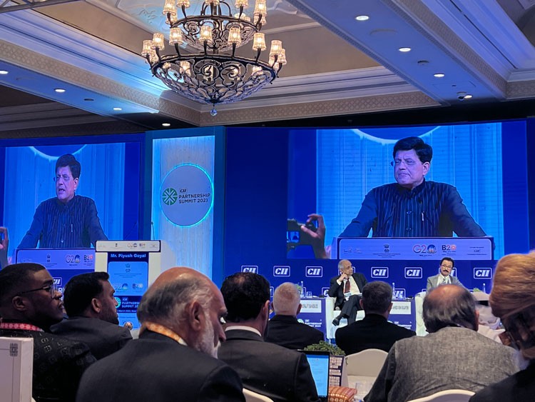 Đoàn Bộ Công Thương tham dự hội nghị cấp cao quan hệ đối tác lần thứ 28 tại Ấn Độ Đoàn Bộ Công Thương tham dự hội nghị cấp cao quan hệ đối tác lần thứ 28 tại Ấn Độ