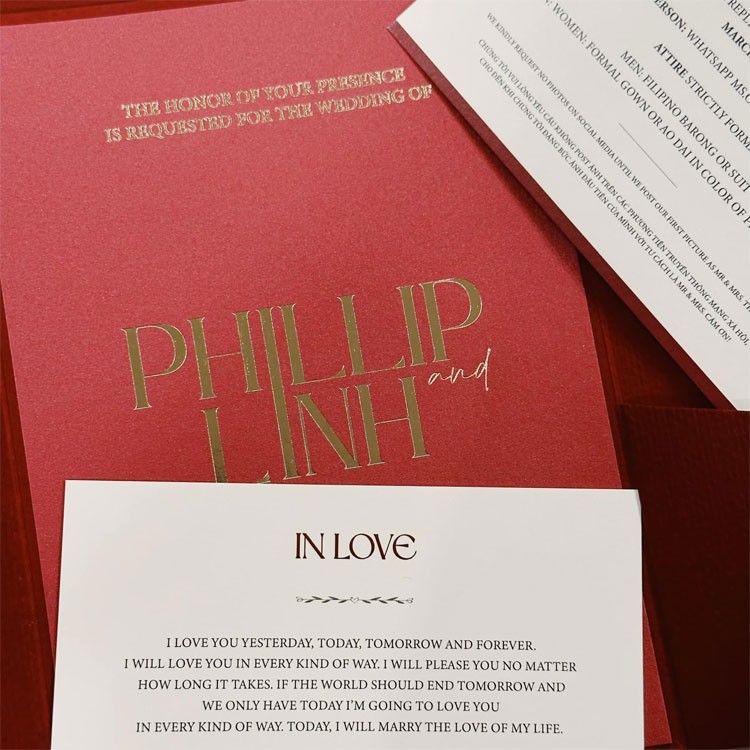 Khách dự đám cưới của Linh Rin được yêu cầu không đăng ảnh trước