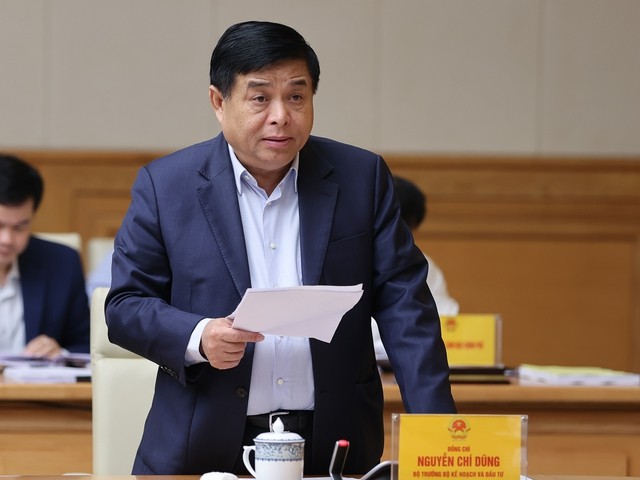 Bộ trưởng Bộ KH&ĐT Nguyễn Chí Dũng phát biểu ý kiến tại Hội nghị Bộ trưởng Bộ KH&ĐT Nguyễn Chí Dũng phát biểu ý kiến tại Hội nghị