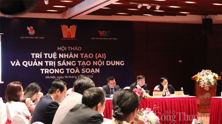 Bàn luận về ứng dụng Trí tuệ nhân tạo (AI) vào quản trị sáng tạo nội dung trong tòa soạn Bàn luận về ứng dụng Trí tuệ nhân tạo (AI) vào quản trị sáng tạo nội dung trong tòa soạn