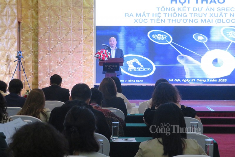 Hội thảo Tổng kết Dự án SRECA ra mắt hệ thống truy xuất nguồn gốc xúc tiến thương mại áp dụng công nghệ chuỗi khối