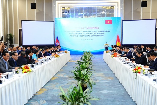 Tiếp tục duy trì trao đổi, các cơ chế song phương Việt Nam-Campuchia hình ảnh 3 Tiep tuc duy tri trao doi, cac co che song phuong Viet Nam-Campuchia hinh anh 3
