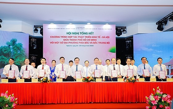 TP.Hồ Chí Minh hợp tác phát triển kinh tế xã hội với các tỉnh phía Bắc, Bắc Trung Bộ TP.Hồ Chí Minh hợp tác phát triển kinh tế xã hội với các tỉnh phía Bắc, Bắc Trung Bộ