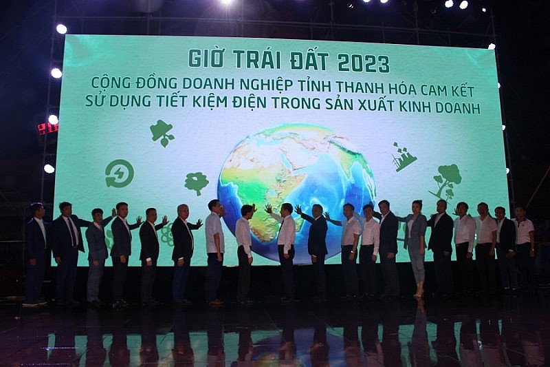 Thanh Hóa: Hưởng ứng Chiến dịch “Giờ trái đất”, tiết kiệm năng lượng, kiến tạo tương lai xanh Thanh Hóa: Hưởng ứng Chiến dịch “Giờ trái đất”, tiết kiệm năng lượng, kiến tạo tương lai xanh