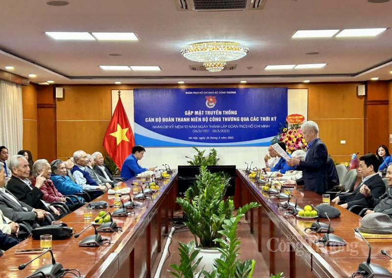 Đoàn Thanh niên Bộ Công Thương, Ban Liên lạc cựu Cán bộ Đoàn Thanh niên Việt Nam tổ chức buổi họp mặt truyền thống cựu cán bộ Đoàn Thanh niên các thời kỳ Đoàn Thanh niên Bộ Công Thương, Ban Liên lạc cựu Cán bộ Đoàn Thanh niên Việt Nam tổ chức buổi họp mặt truyền thống cựu cán bộ Đoàn Thanh niên các thời kỳ