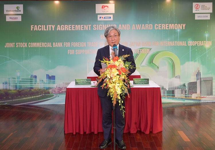 Vietcombank và JBIC ký hợp đồng tín dụng 300 triệu USD tài trợ vốn cho các dự án năng lượng tái tạo Vietcombank và JBIC ký hợp đồng tín dụng 300 triệu USD tài trợ vốn cho các dự án năng lượng tái tạo