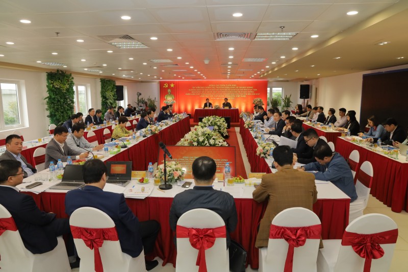 Ban Kinh tế Trung ương làm việc với Tập đoàn Xăng dầu Việt Nam về Nghị quyết 41-NQ/TW của Bộ Chính trị Ban Kinh tế Trung ương làm việc với Tập đoàn Xăng dầu Việt Nam về Nghị quyết 41-NQ/TW của Bộ Chính trị