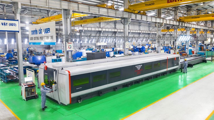 Thaco industries phát triển cơ khí chế tạo, tham gia sâu vào chuỗi cung ứng toàn cầu Thaco industries phát triển cơ khí chế tạo, tham gia sâu vào chuỗi cung ứng toàn cầu