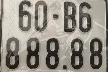 Lùm xùm 4 biển số xe đẹp tại Đồng Nai: Biển số 60B6-888.88 khách trả mua 1,5 tỷ đồng