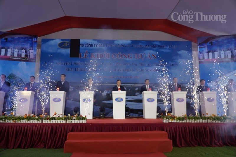 Thanh Hóa: Khởi công Dự án Khu GAS&LNG và các loại hình phụ trợ lọc hóa dầu gần 4.000 tỷ đồng Thanh Hóa: Khởi công Dự án Khu GAS&LNG và các loại hình phụ trợ lọc hóa dầu gần 4.000 tỷ đồng