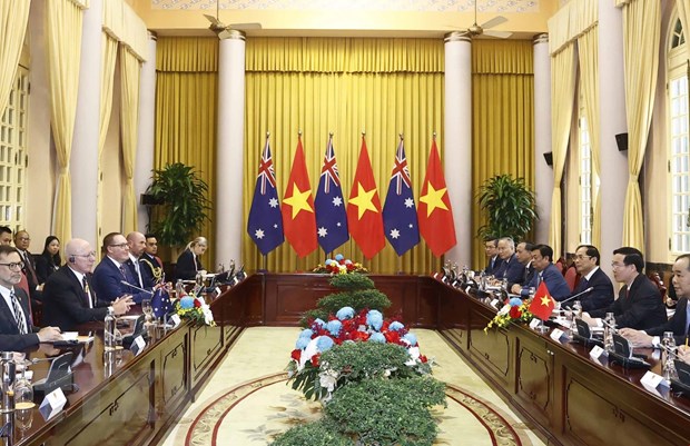 Chủ tịch nước Võ Văn Thưởng hội đàm với Toàn quyền Australia hình ảnh 2 Chu tich nuoc Vo Van Thuong hoi dam voi Toan quyen Australia hinh anh 2