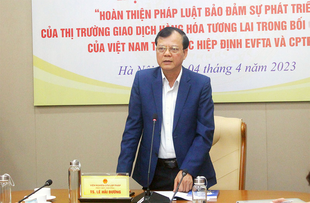 Hoàn thiện pháp luật để thúc đẩy phát triển thị trường giao dịch hàng hóa tương lai -0