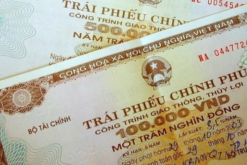 Lãi suất huy động trái phiếu chính phủ giảm ở hầu hết các kỳ hạn