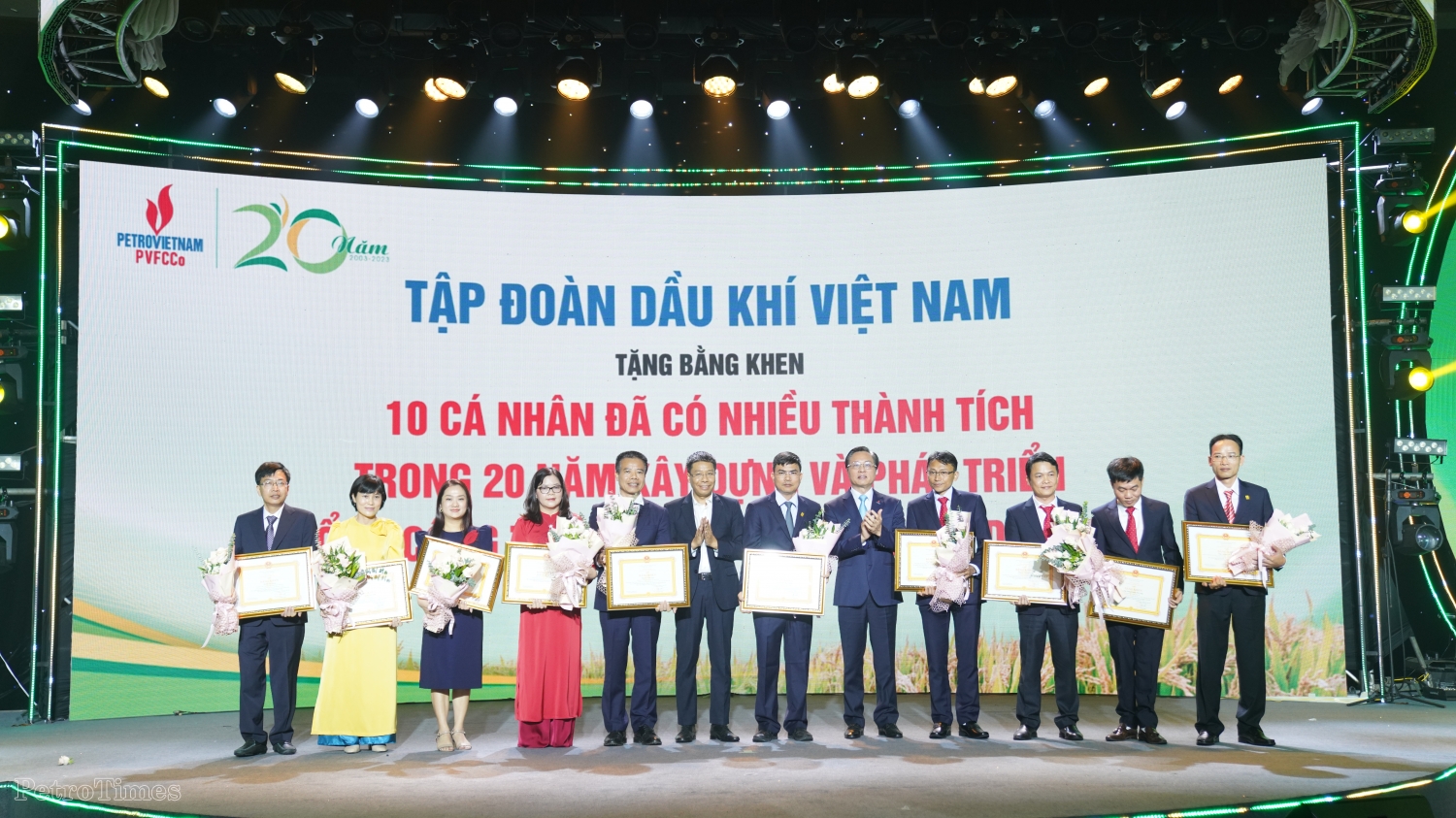 PVFCCo long trọng tổ chức lễ kỷ niệm 20 năm Ngày thành lập