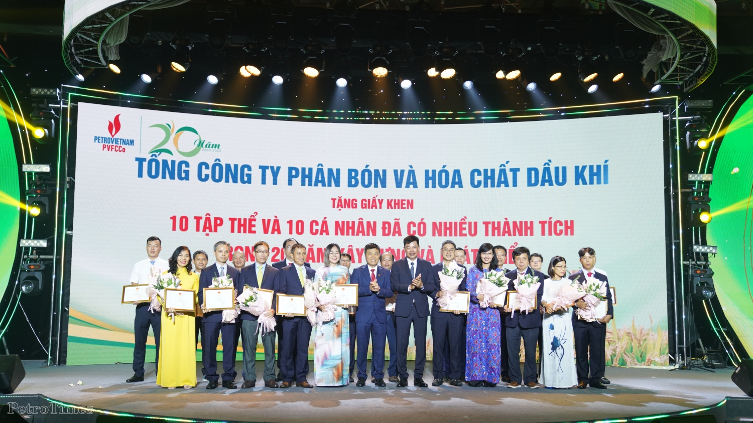 PVFCCo long trọng tổ chức lễ kỷ niệm 20 năm Ngày thành lập