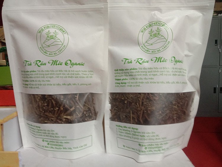 Sản phẩm trà râu mèo Sản phẩm trà râu mèo