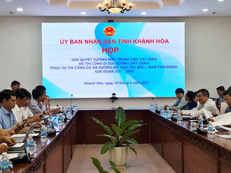 Cắt điện 6 ngày phục vụ thi công dự án đường bộ cao tốc Bắc – Nam Cắt điện 6 ngày phục vụ thi công dự án đường bộ cao tốc Bắc – Nam