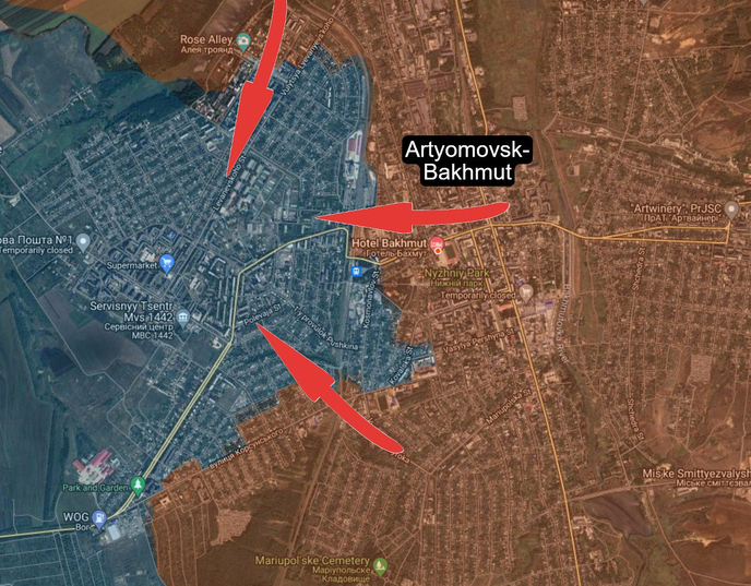 Wagner đang không ngừng là quân đội Ukraine chảy máu tại Bakhmut. Wagner đang không ngừng là quân đội Ukraine chảy máu tại Bakhmut.