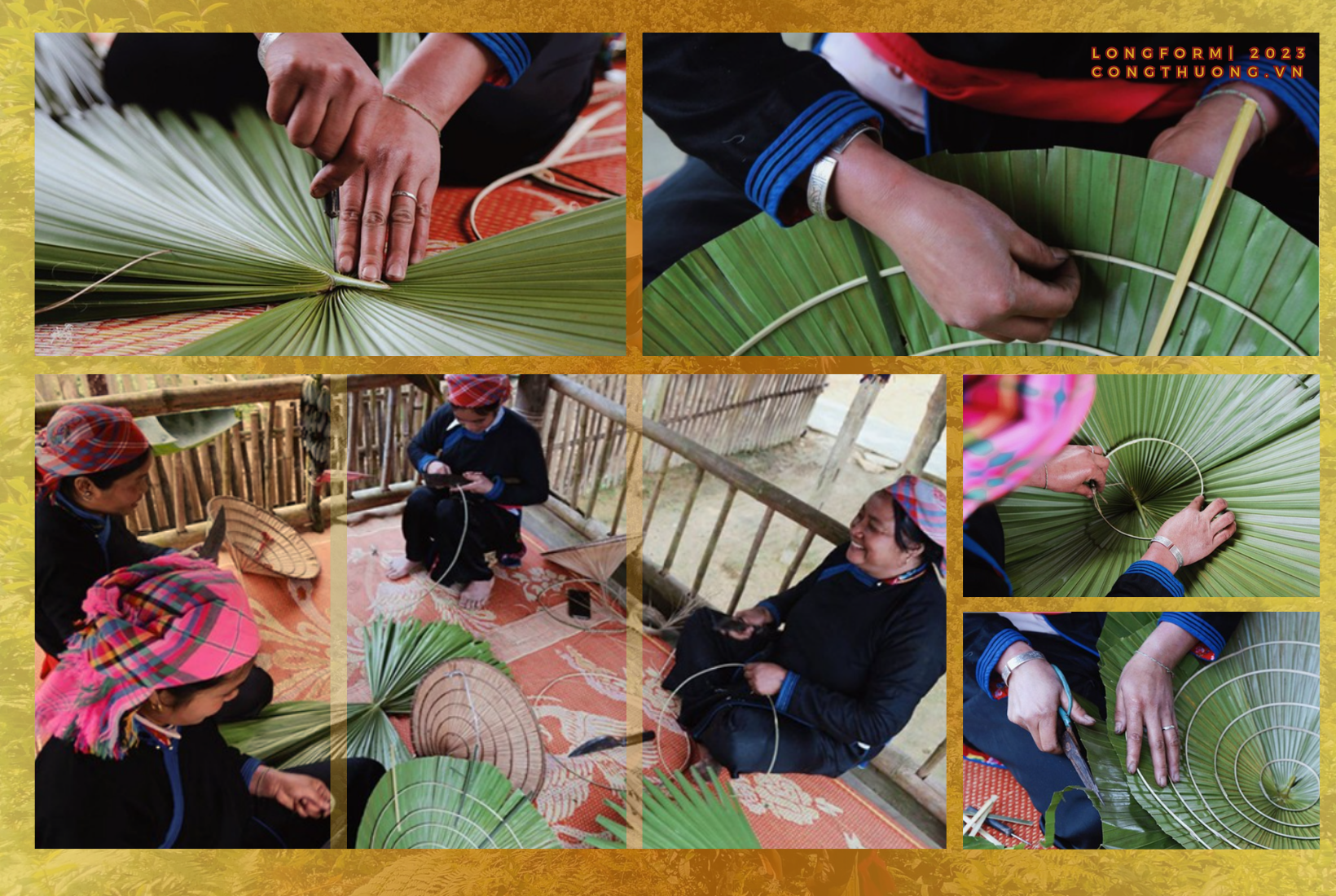 Longform | Phụ nữ Tày miền Bắc Hà- Lào Cai: Giữ nghề xưa và phát triển kinh tế từ vành nón lá cọ Longform | Phụ nữ Tày miền Bắc Hà- Lào Cai: Giữ nghề xưa và phát triển kinh tế từ vành nón lá cọ