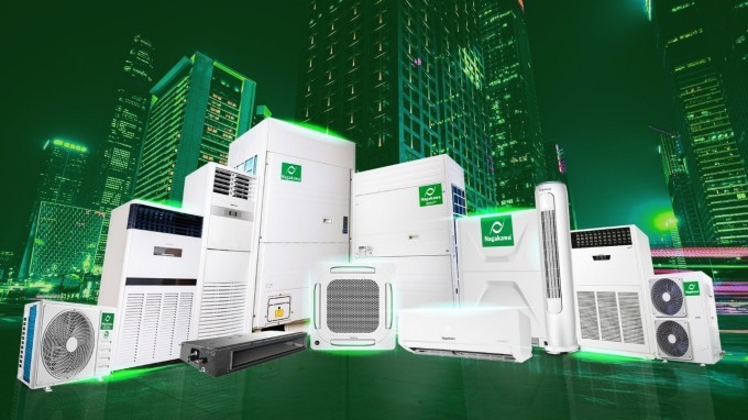 có thể đáp ứng các công trình, dự án lớn với sức chứa hàng nghìn người.  Ngày 12/4, Tập đoàn Nagakawa ra mắt bộ sản phẩm công nghệ - điều hòa không khí thương mại với dải công suất
