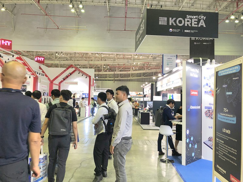 Tăng cường chia sẻ công nghệ tại triển lãm quốc tế “Thành phố thông minh Châu Á” tại Việt Nam Tăng cường chia sẻ công nghệ tại triển lãm quốc tế “Thành phố thông minh Châu Á” tại Việt Nam
