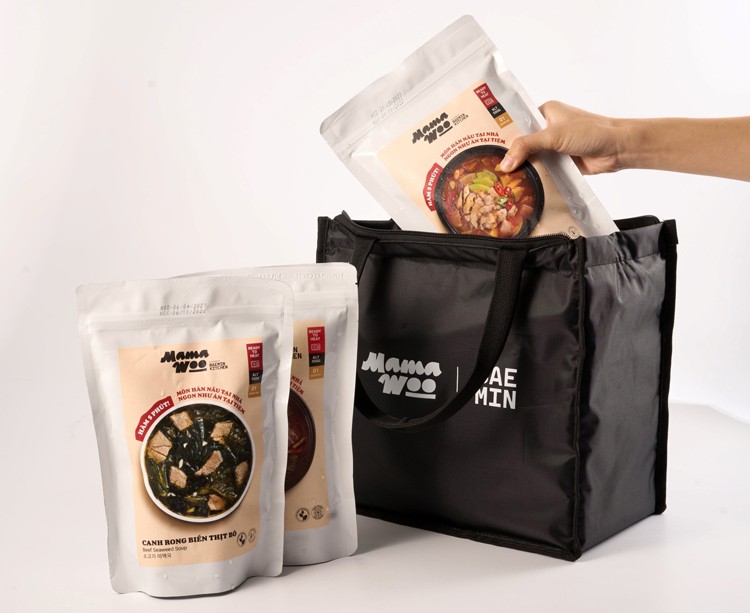 Ứng dụng giao thức ăn BAEMIN ra mắt sản phẩm mới Mama Woo Ứng dụng giao thức ăn BAEMIN ra mắt sản phẩm mới Mama Woo