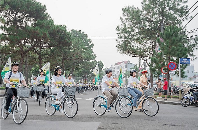 Gia Lai: Ngày hội Giao thông không khói cho hành tinh xanh tại TP. Pleiku Gia Lai: Ngày hội Giao thông không khói cho hành tinh xanh tại TP. Pleiku