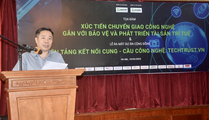 Xúc tiến chuyển giao công nghệ gắn với bảo vệ và phát triển tài sản trí tuệ Xúc tiến chuyển giao công nghệ gắn với bảo vệ và phát triển tài sản trí tuệ