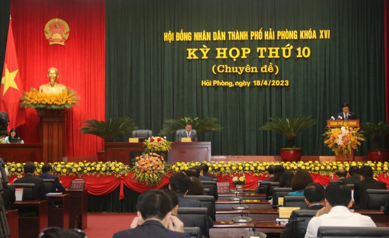 Toàn cảnh Kỳ họp thứ 10, HĐND thành phố Hải Phòng Khóa XVI