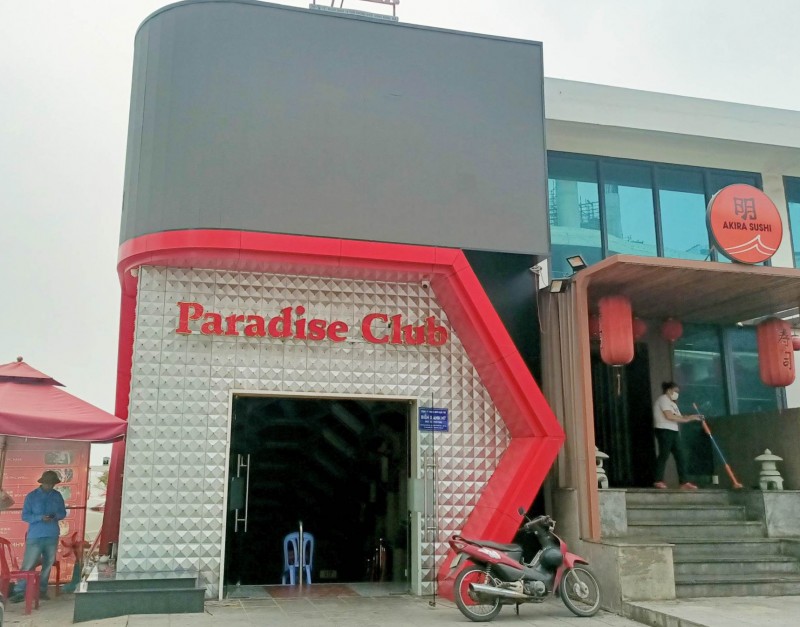 Vũ trường Paradise Club bị đình chỉ hoạt động do không bảo đảm an toàn về phòng cháy, chữa cháy. Ảnh: X.S Vũ trường Paradise Club bị đình chỉ hoạt động do không bảo đảm an toàn về phòng cháy, chữa cháy. Ảnh: X.S