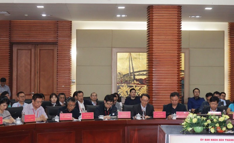 Các doanh nghiệp của Hiệp hội doanh nghiệp Điện cơ – Điện tử Đài Loan (Trung Quốc) tại buổi làm việc Các doanh nghiệp của Hiệp hội doanh nghiệp Điện cơ – Điện tử Đài Loan (Trung Quốc) tại buổi làm việc