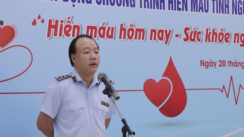 Lực lượng Quản lý thị trường góp thêm 41.300ml máu vào quỹ máu quốc gia Lực lượng Quản lý thị trường góp thêm 41.300ml máu vào quỹ máu quốc gia