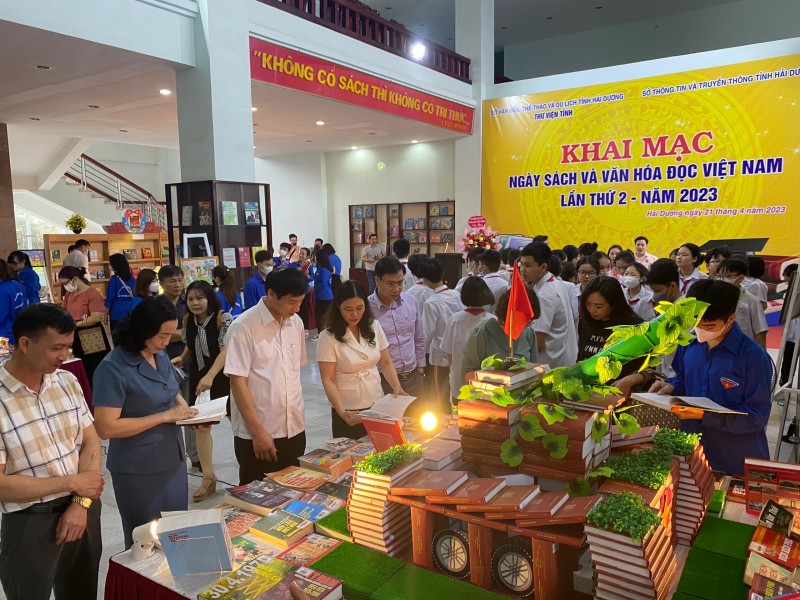 Hải Dương tổ chức Ngày sách và Văn hóa đọc Việt Nam lần thứ 2 năm 2023 Hải Dương tổ chức Ngày sách và Văn hóa đọc Việt Nam lần thứ 2 năm 2023