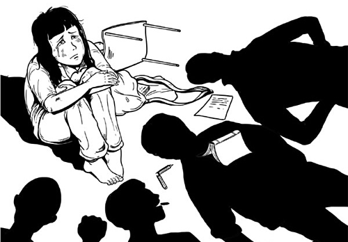 Bạo lực học đường. Ảnh minh hoạ Bạo lực học đường. Ảnh minh hoạ